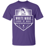 T-Shirts Purple / YXS White Mage League Of Magic Youth T-Shirt