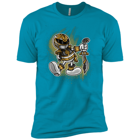 T-Shirts Turquoise / YXS White Ranger Artwork Boys Premium T-Shirt