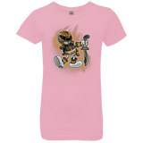 T-Shirts Light Pink / YXS White Ranger Artwork Girls Premium T-Shirt