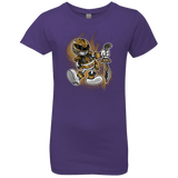 T-Shirts Purple Rush / YXS White Ranger Artwork Girls Premium T-Shirt