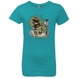 T-Shirts Tahiti Blue / YXS White Ranger Artwork Girls Premium T-Shirt