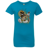 T-Shirts Turquoise / YXS White Ranger Artwork Girls Premium T-Shirt