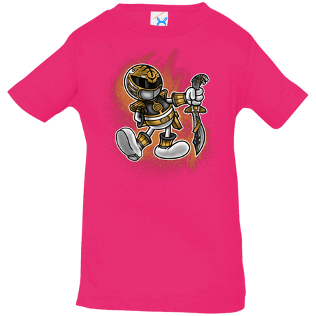 T-Shirts Hot Pink / 6 Months White Ranger Artwork Infant PremiumT-Shirt