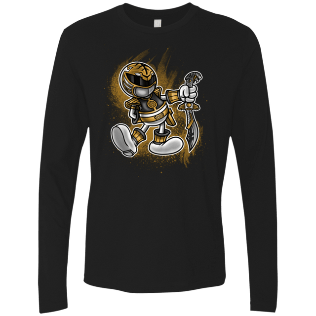T-Shirts Black / Small White Ranger Artwork Men's Premium Long Sleeve