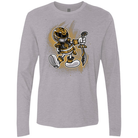 T-Shirts Heather Grey / Small White Ranger Artwork Men's Premium Long Sleeve