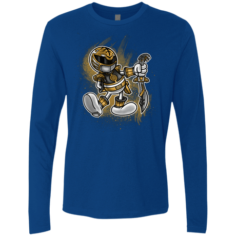 T-Shirts Royal / Small White Ranger Artwork Men's Premium Long Sleeve