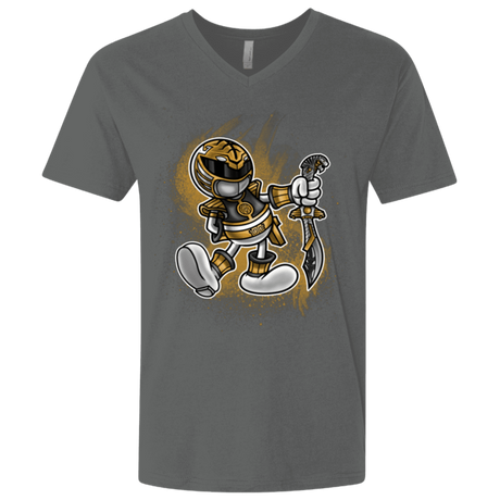 T-Shirts Heavy Metal / X-Small White Ranger Artwork Men's Premium V-Neck