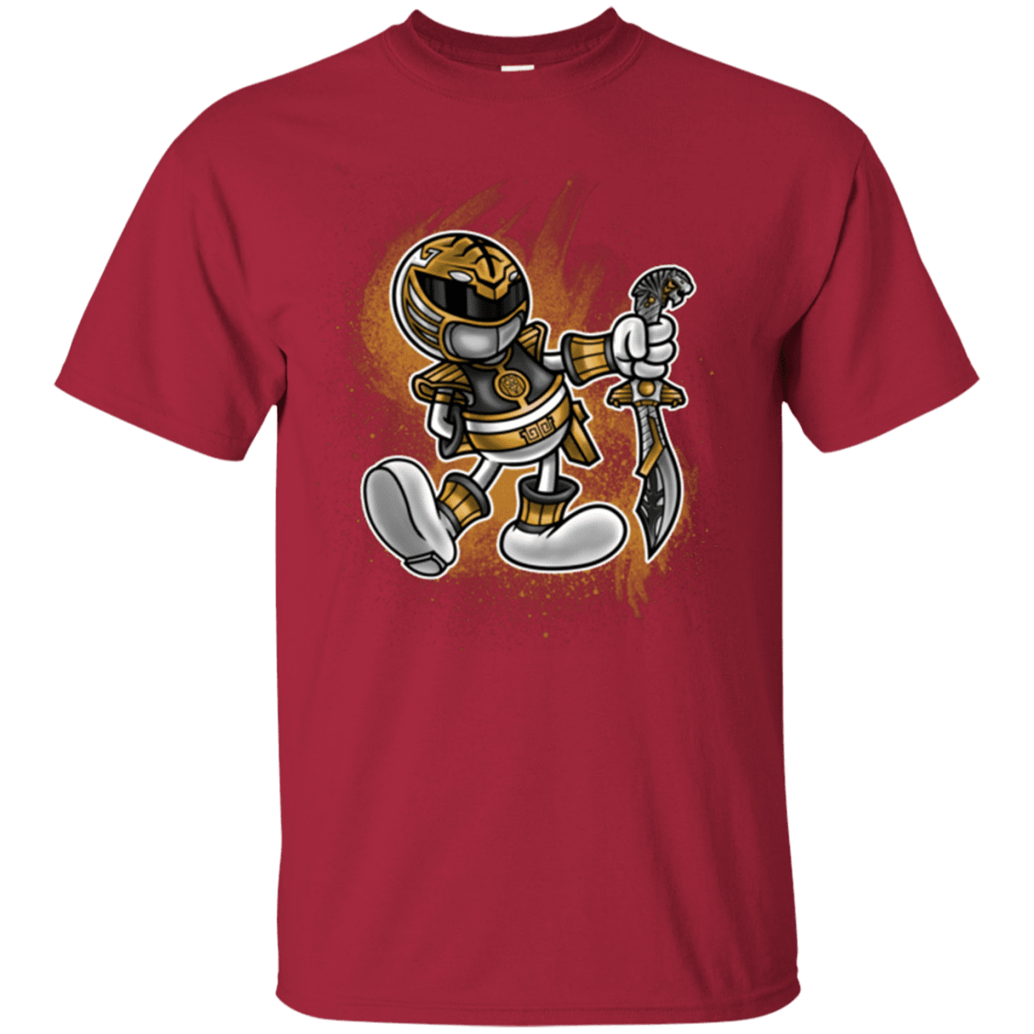 T-Shirts Cardinal / Small White Ranger Artwork T-Shirt