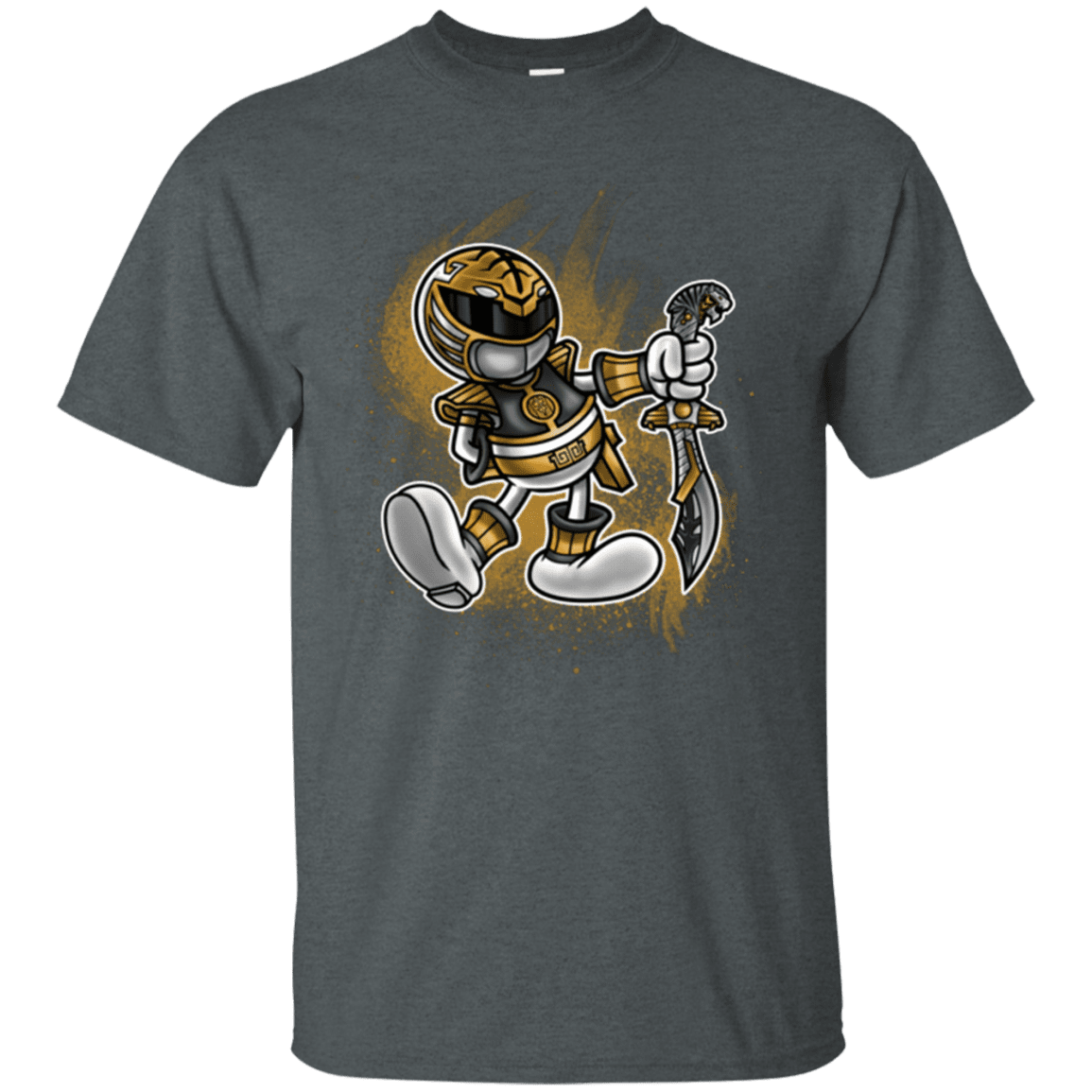 T-Shirts Dark Heather / Small White Ranger Artwork T-Shirt