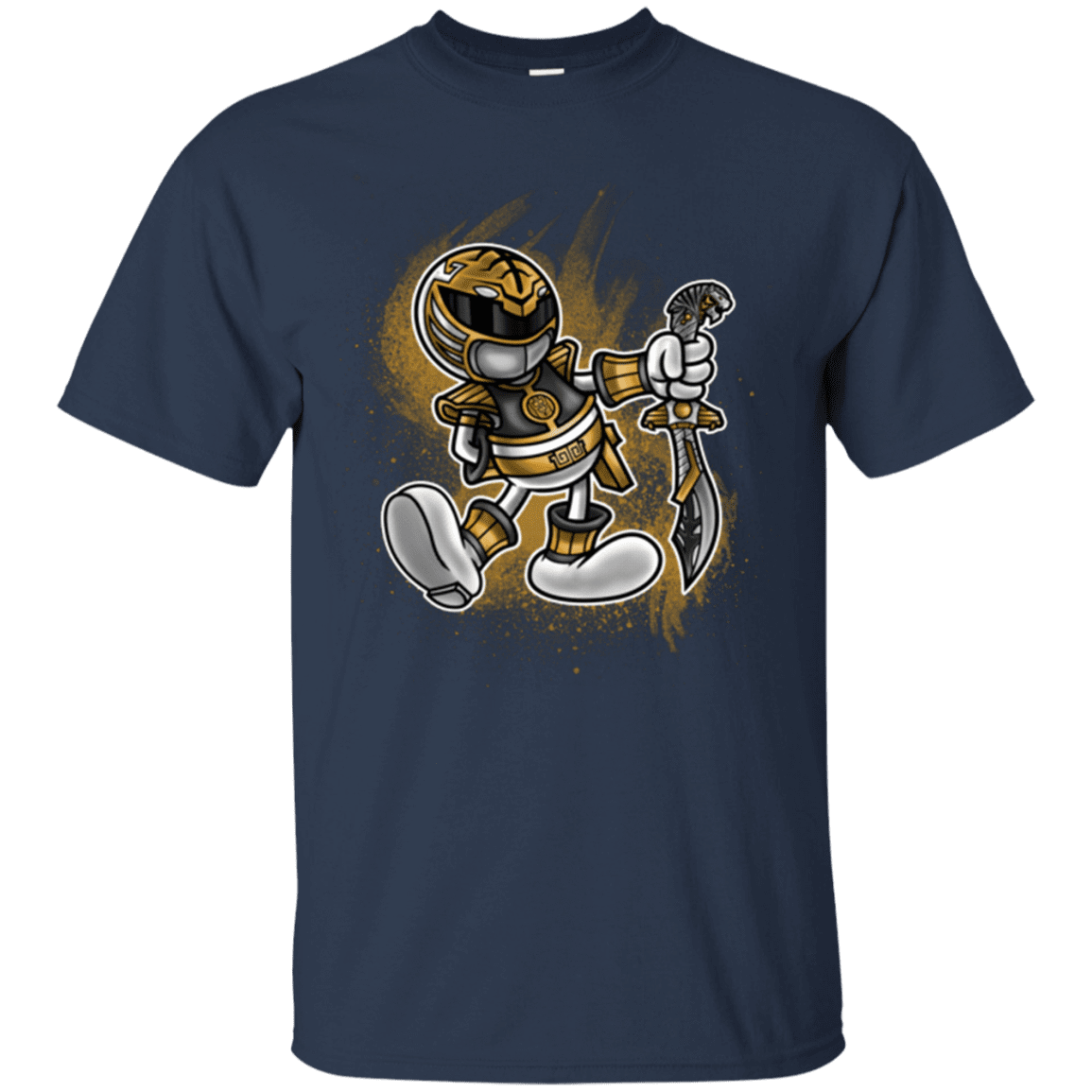 T-Shirts Navy / Small White Ranger Artwork T-Shirt