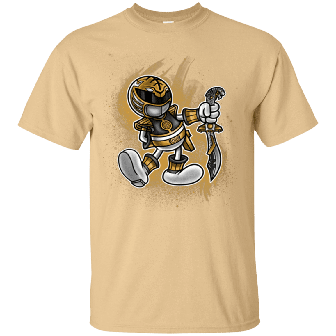 T-Shirts Vegas Gold / Small White Ranger Artwork T-Shirt