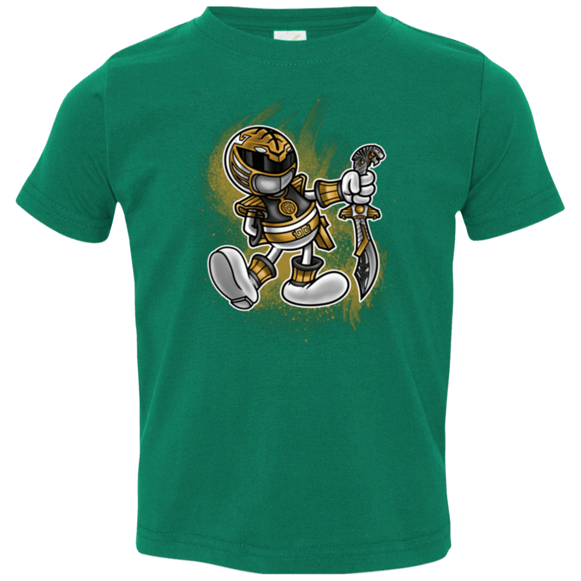 T-Shirts Kelly / 2T White Ranger Artwork Toddler Premium T-Shirt
