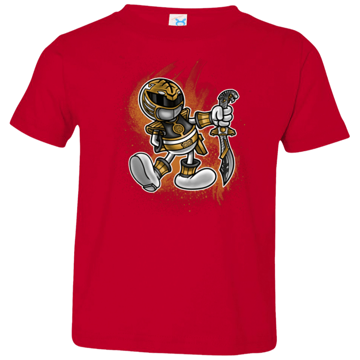 T-Shirts Red / 2T White Ranger Artwork Toddler Premium T-Shirt