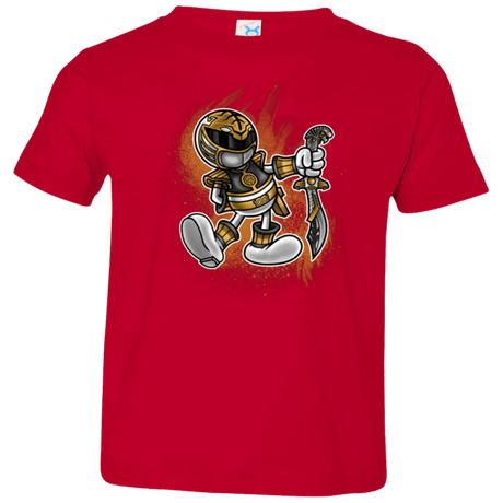 T-Shirts Red / 2T White Ranger Artwork Toddler Premium T-Shirt