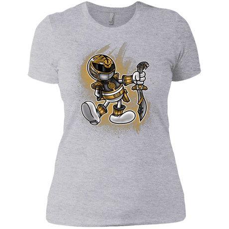 T-Shirts Heather Grey / X-Small White Ranger Artwork Women's Premium T-Shirt