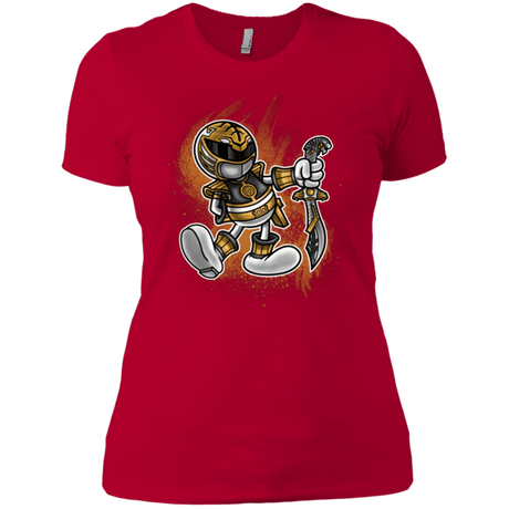 T-Shirts Red / X-Small White Ranger Artwork Women's Premium T-Shirt