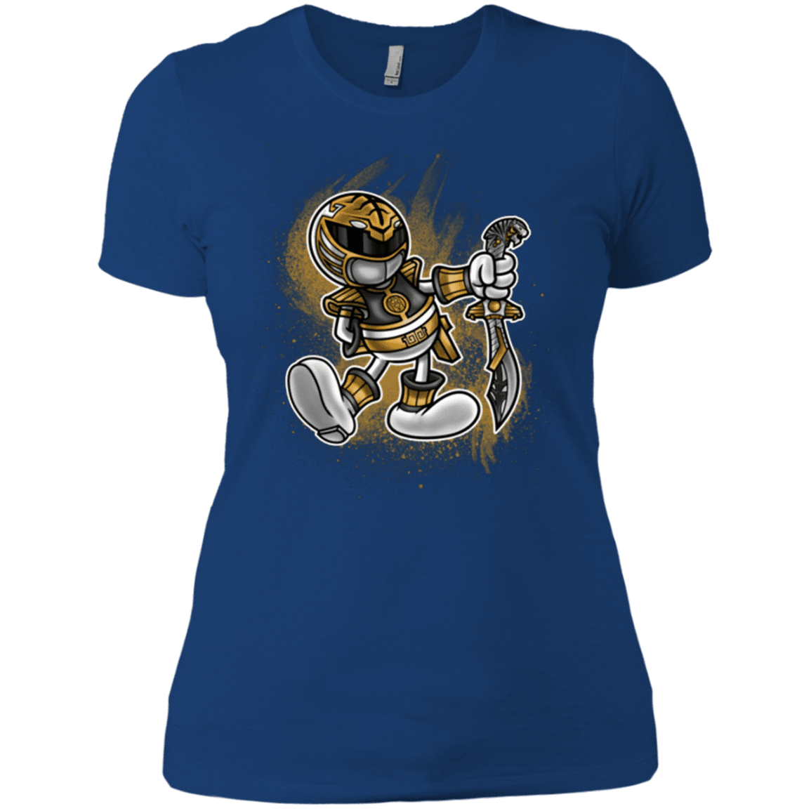 T-Shirts Royal / X-Small White Ranger Artwork Women's Premium T-Shirt