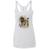 T-Shirts Heather White / X-Small White Ranger Artwork Women's Triblend Racerback Tank