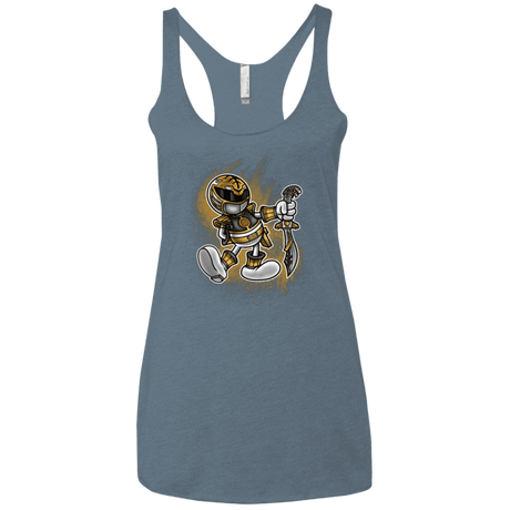 T-Shirts Indigo / X-Small White Ranger Artwork Women's Triblend Racerback Tank
