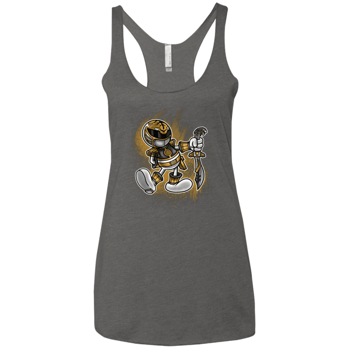 T-Shirts Premium Heather / X-Small White Ranger Artwork Women's Triblend Racerback Tank
