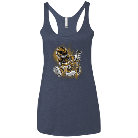 T-Shirts Vintage Navy / X-Small White Ranger Artwork Women's Triblend Racerback Tank