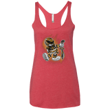 T-Shirts Vintage Red / X-Small White Ranger Artwork Women's Triblend Racerback Tank