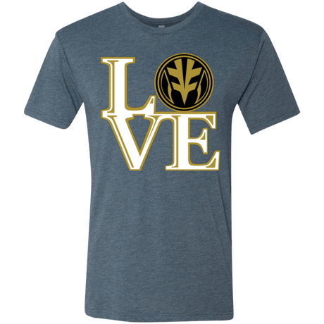 T-Shirts Indigo / Small White Ranger LOVE Men's Triblend T-Shirt