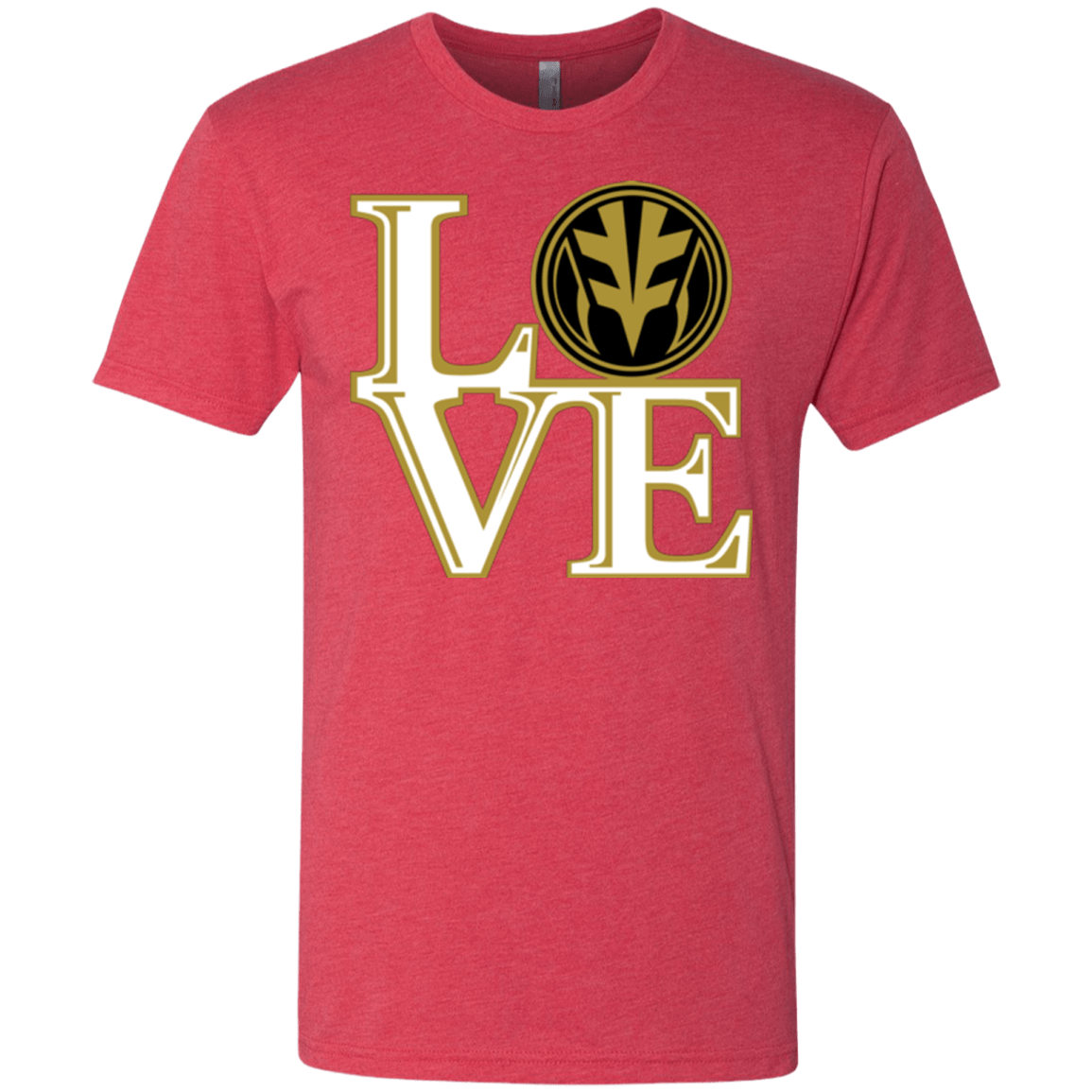 T-Shirts Vintage Red / Small White Ranger LOVE Men's Triblend T-Shirt