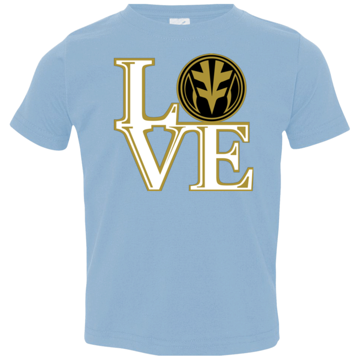 T-Shirts Light Blue / 2T White Ranger LOVE Toddler Premium T-Shirt