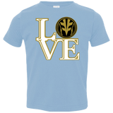 T-Shirts Light Blue / 2T White Ranger LOVE Toddler Premium T-Shirt