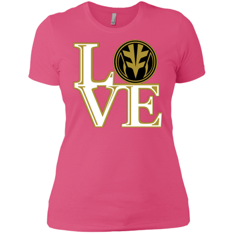 T-Shirts Hot Pink / X-Small White Ranger LOVE Women's Premium T-Shirt