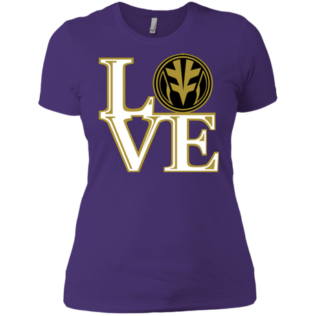 T-Shirts Purple / X-Small White Ranger LOVE Women's Premium T-Shirt