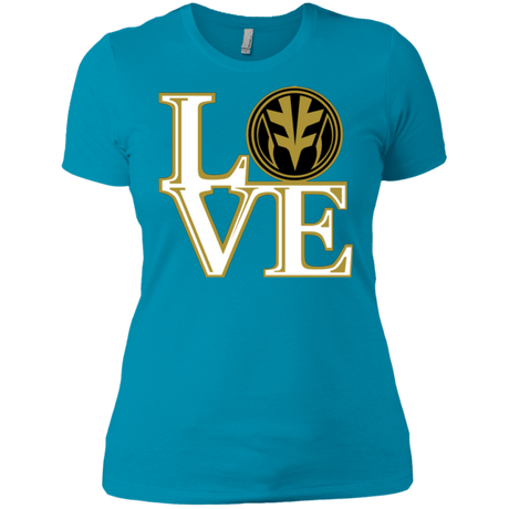 T-Shirts Turquoise / X-Small White Ranger LOVE Women's Premium T-Shirt