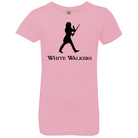 T-Shirts Light Pink / YXS White walkers Girls Premium T-Shirt