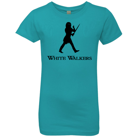 T-Shirts Tahiti Blue / YXS White walkers Girls Premium T-Shirt