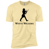 T-Shirts Banana Cream / X-Small White walkers Men's Premium T-Shirt
