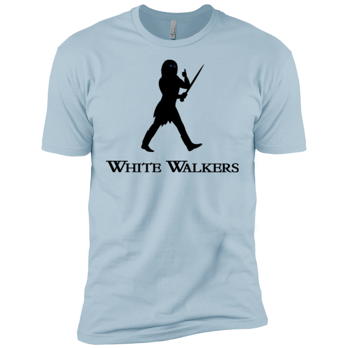 T-Shirts Light Blue / X-Small White walkers Men's Premium T-Shirt