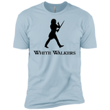 T-Shirts Light Blue / X-Small White walkers Men's Premium T-Shirt