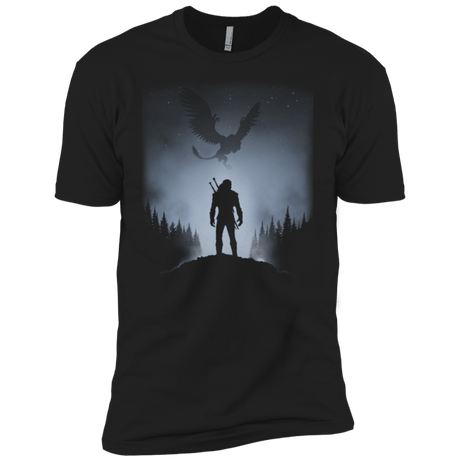 T-Shirts Black / YXS White Wolf Boys Premium T-Shirt