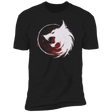 T-Shirts Black / X-Small White Wolf Men's Premium T-Shirt
