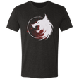 T-Shirts Vintage Black / S White Wolf Men's Triblend T-Shirt