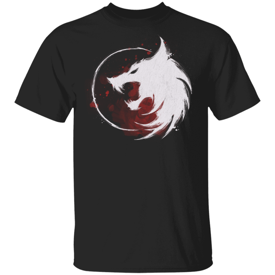T-Shirts Black / S White Wolf T-Shirt