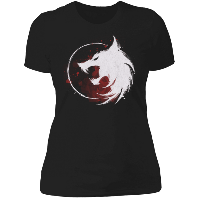 T-Shirts Black / X-Small White Wolf Women's Premium T-Shirt