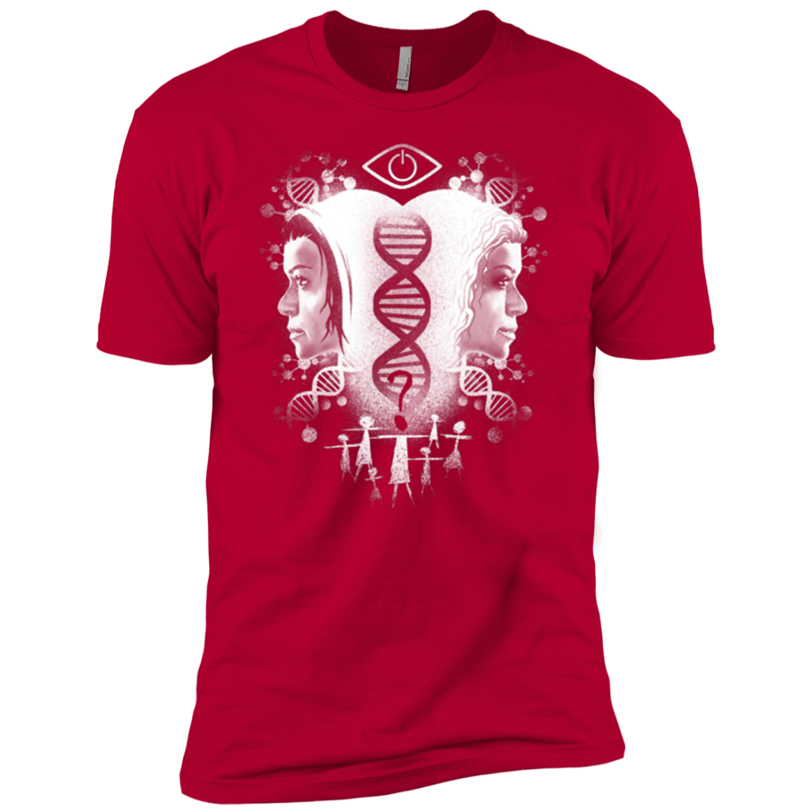 T-Shirts Red / X-Small Who Am I Men's Premium T-Shirt