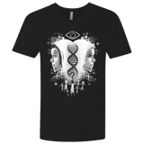 T-Shirts Black / X-Small Who Am I Men's Premium V-Neck