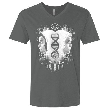 T-Shirts Heavy Metal / X-Small Who Am I Men's Premium V-Neck