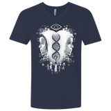 T-Shirts Midnight Navy / X-Small Who Am I Men's Premium V-Neck