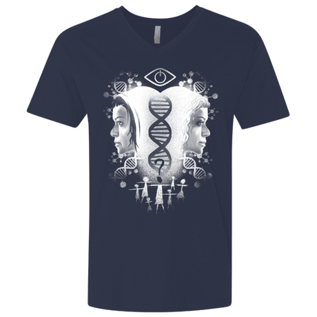 T-Shirts Midnight Navy / X-Small Who Am I Men's Premium V-Neck