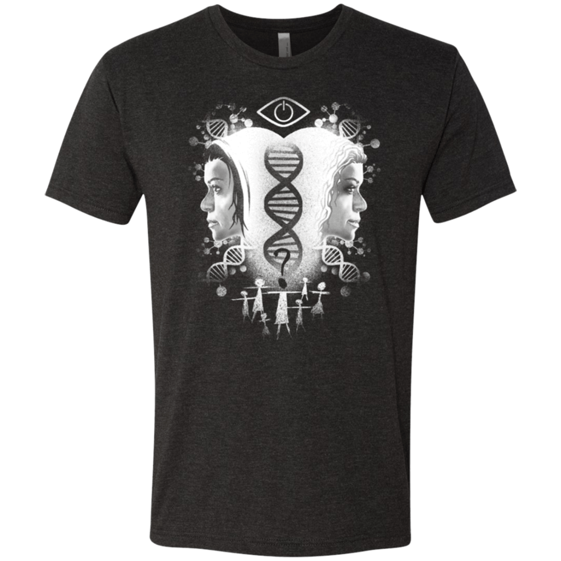 T-Shirts Vintage Black / Small Who Am I Men's Triblend T-Shirt