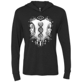 T-Shirts Vintage Black / X-Small Who Am I Triblend Long Sleeve Hoodie Tee